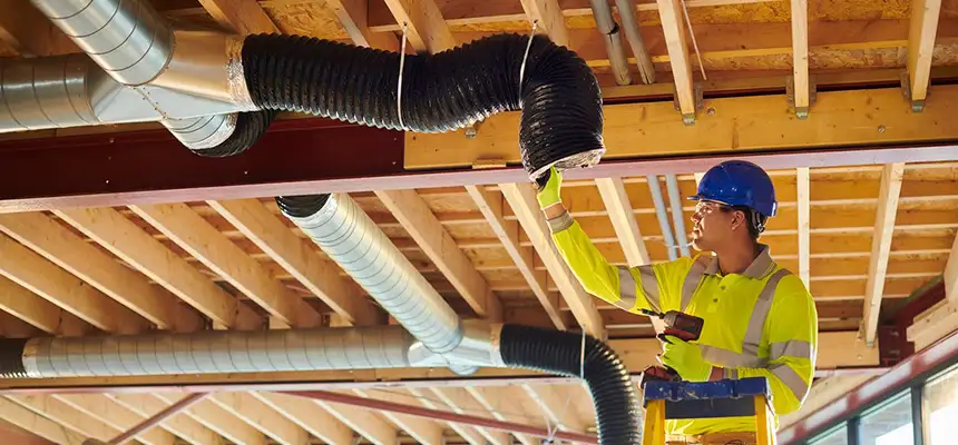 Replacing a Dryer Hose in Columbia Heights, MN